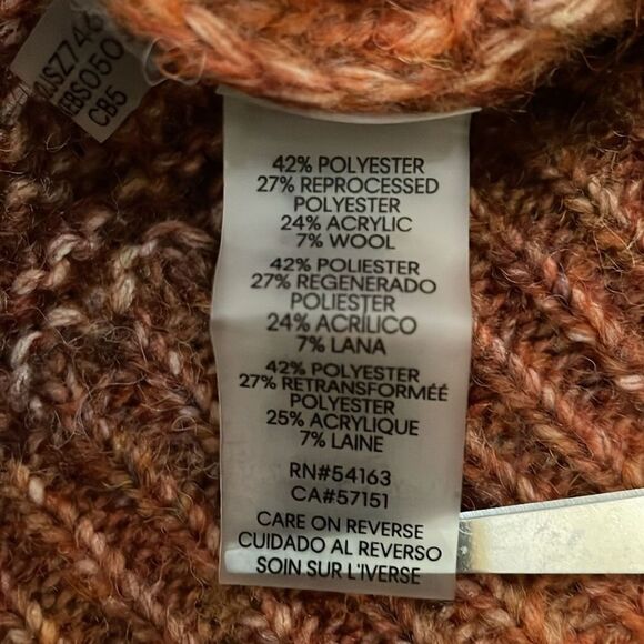 Calvin Klein Space Dye Ombre Sweater Women's Size Extra Large NEW - Picture 8 of 11